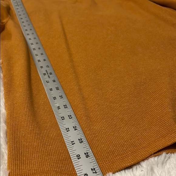 Men's Rust Long Sleeve Thermal Shirt Size Large - Picture 5 of 5